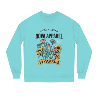 NOVA Women's Flower Crewneck