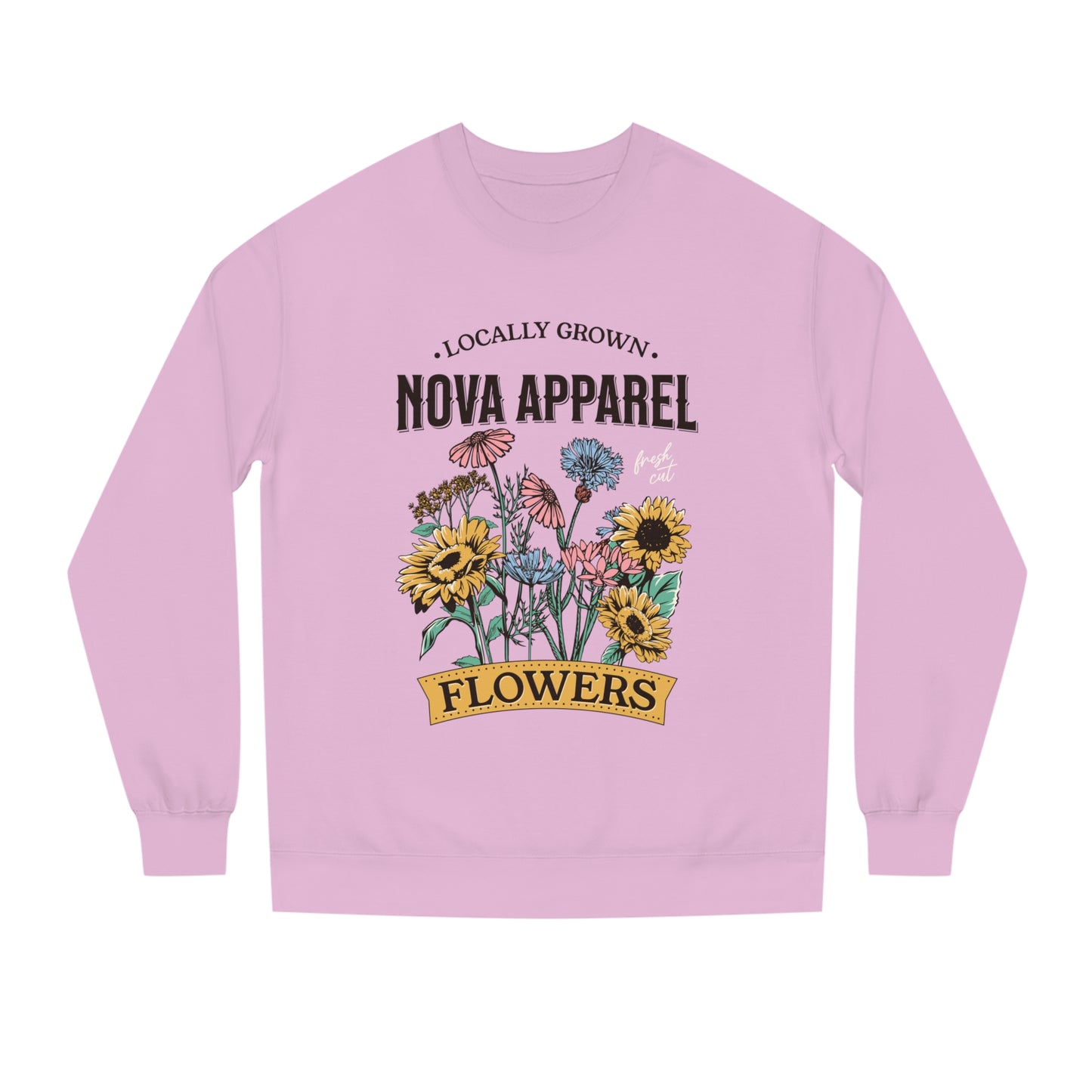 NOVA Women's Flower Crewneck