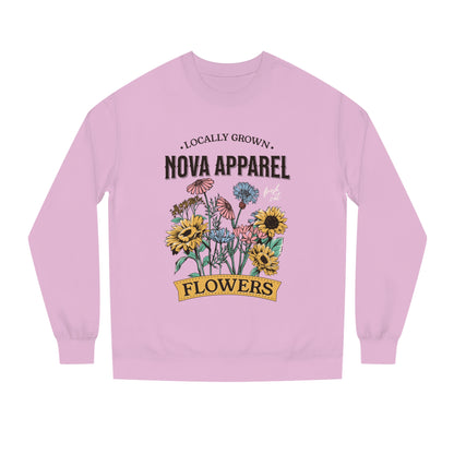 NOVA Women's Flower Crewneck